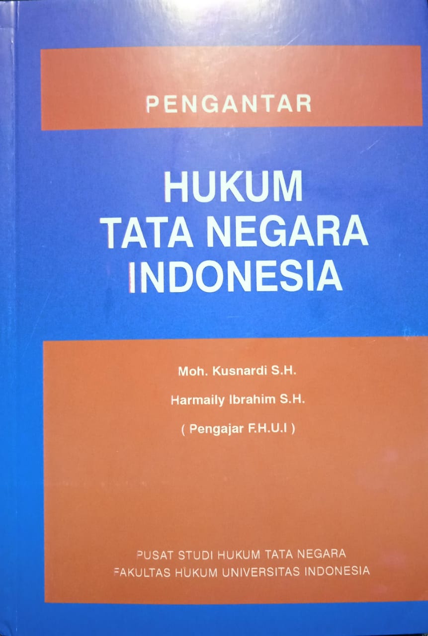 PENGANTAR HUKUM TATA NEGARA INDONESIA 