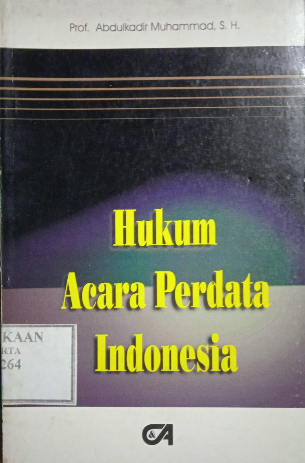 HUKUM ACARA PERDATA INDONESIA