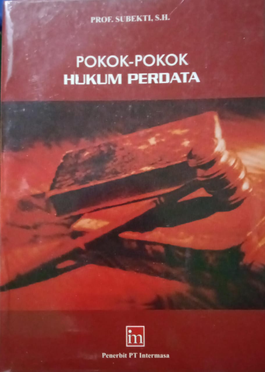 POKOK-POKOK HUKUM PERDATA