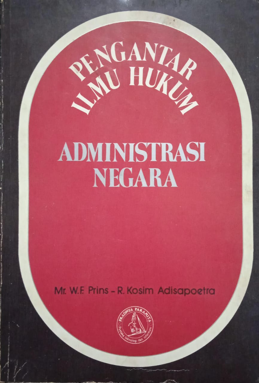 PENGANTAR ILMU HUKUM ADMINISTRASI NEGARA